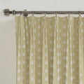 Stefana Silber x TWOPAGES Graphic Printed Linen Blend Pleated Curtains