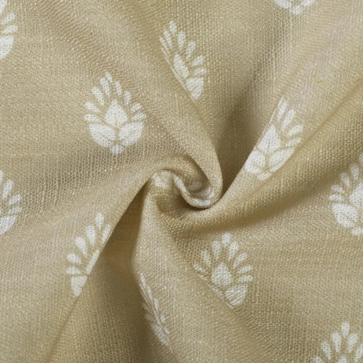 Stefana Silber x TWOPAGES Graphic Printed Linen Pleated Cafe Curtains