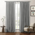 Cloe Cotton Blend Pleated Curtains