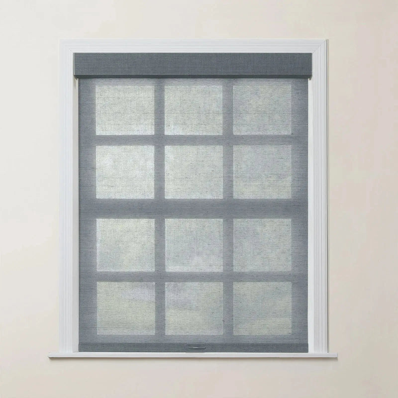 Rae Natural Jute Woven Wood Roller Blinds Cordless