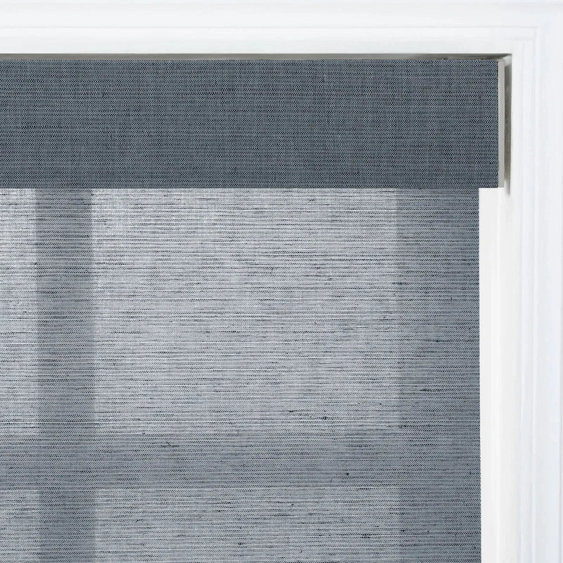 Rae Natural Jute Woven Wood Roller Blinds Cordless