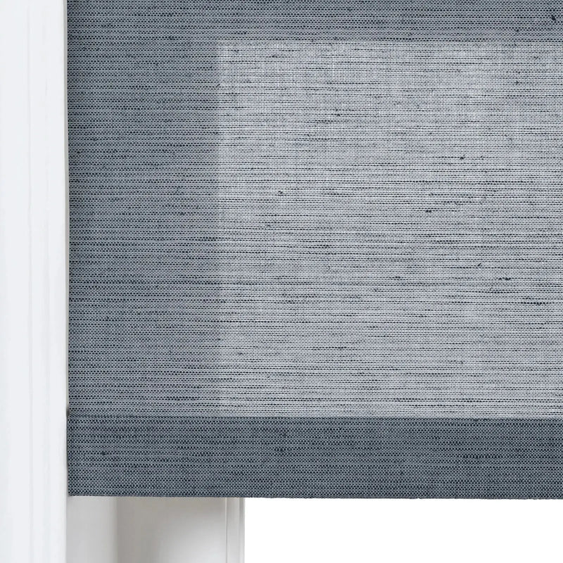 Rae Natural Jute Woven Wood Roller Blinds Cordless