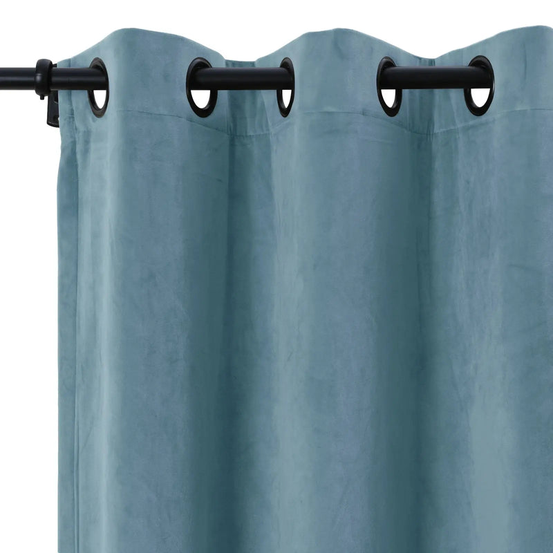 Birkin Velvet Eyelet Curtains