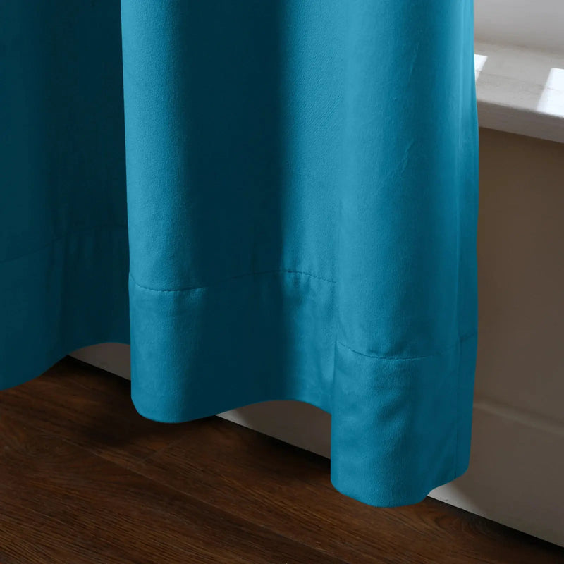Birkin Velvet Pleated Curtains