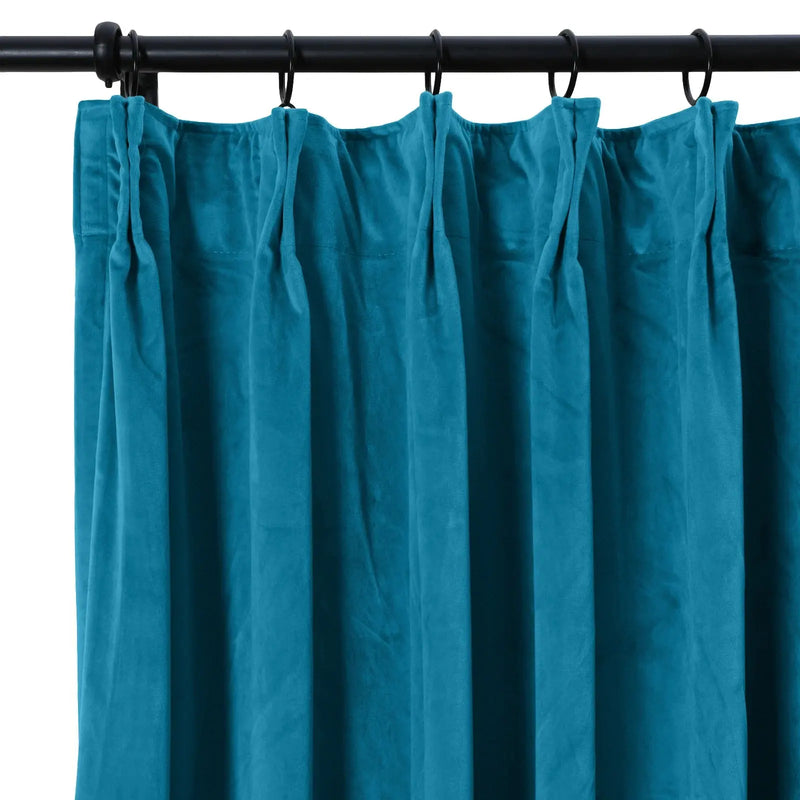 Birkin Velvet Pleated Curtains