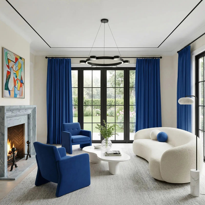 REGAL Flame Retardant Pleated Curtains