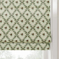 Britt Bengoechea x TWOPAGES Floral Print Linen Cotton Roman Blind Cordless