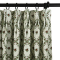 Britt Bengoechea x TWOPAGES Cottage Floral Printed Linen Cotton Pleated Curtains