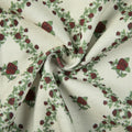 Britt Bengoechea x TWOPAGES Cottage Floral Printed Linen Cotton Pleated Curtains