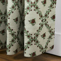 Britt Bengoechea x TWOPAGES Cottage Floral Printed Linen Cotton Pleated Curtains