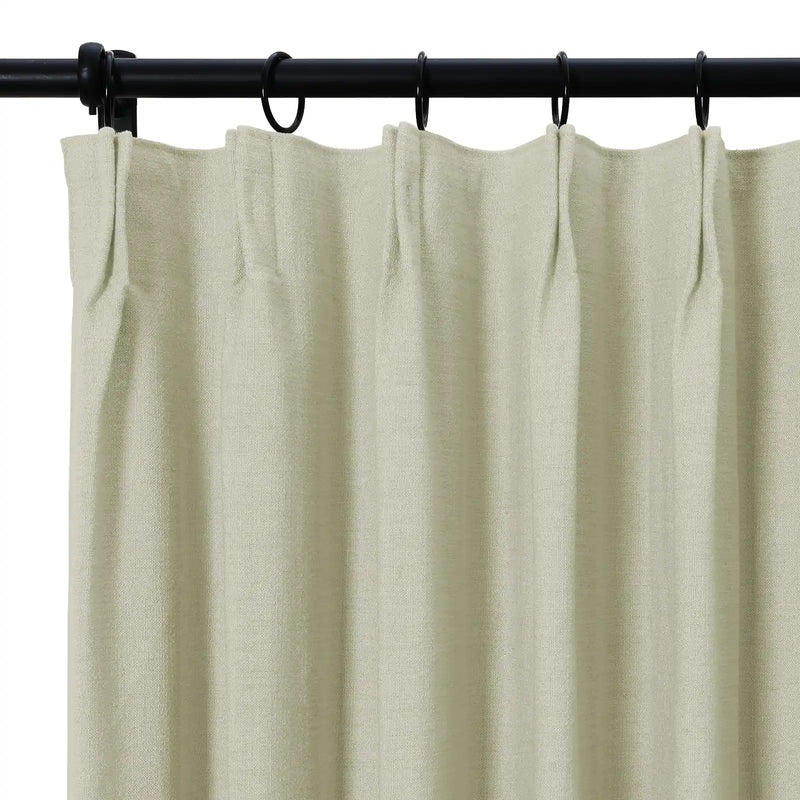 Isabella Heavyweight Cotton Pleated Curtains