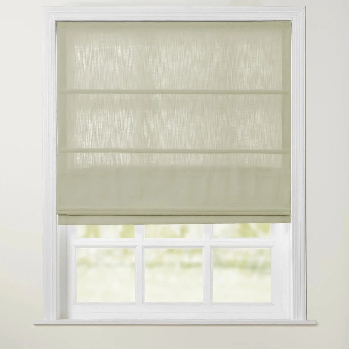 Isabella Cotton Roman Blind Cord Lift