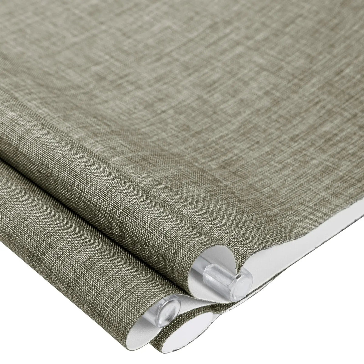 Alvin Motorised Blockout Boutique Roman Blind