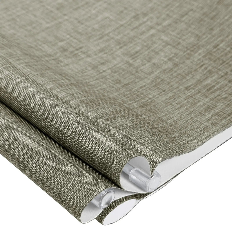 Alvin Motorised Blockout Boutique Roman Blind