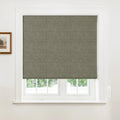 Alvin Motorised Blockout Boutique Roman Blind