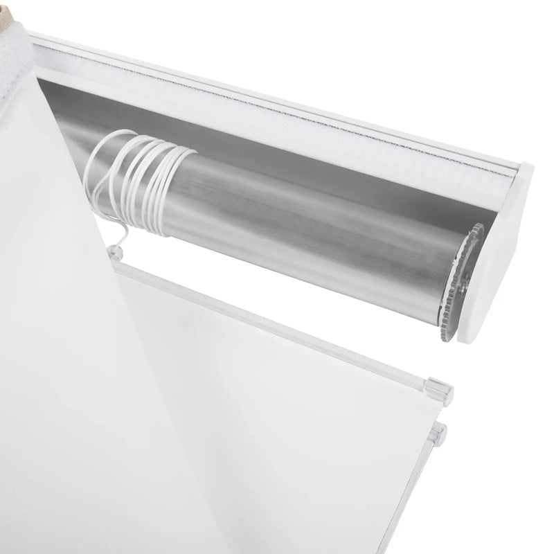 Alvin Motorised Blockout Boutique Roman Blind