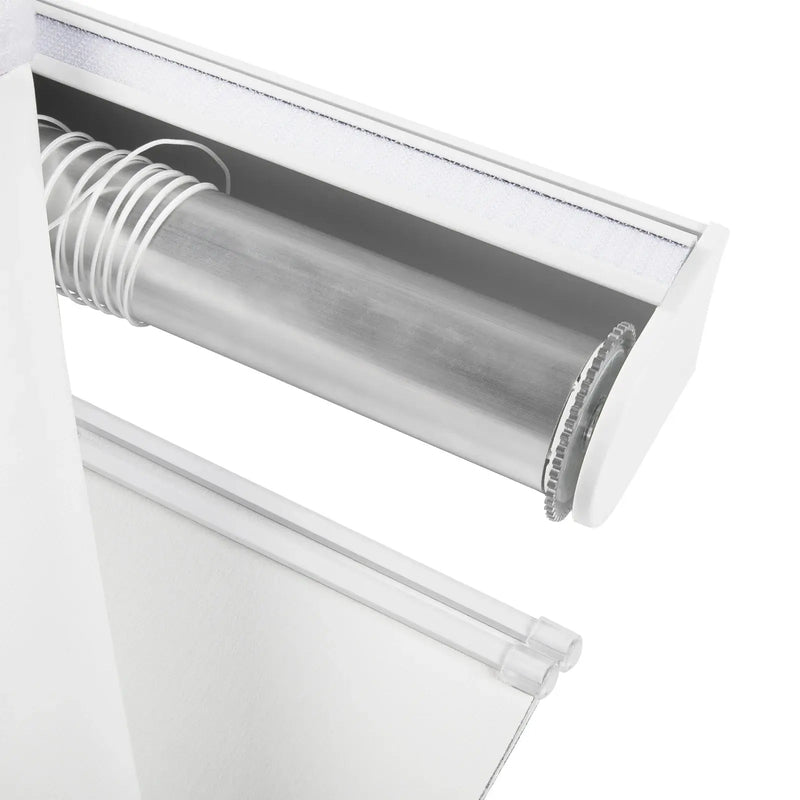 Alvin Motorised Blockout Boutique Roman Blind