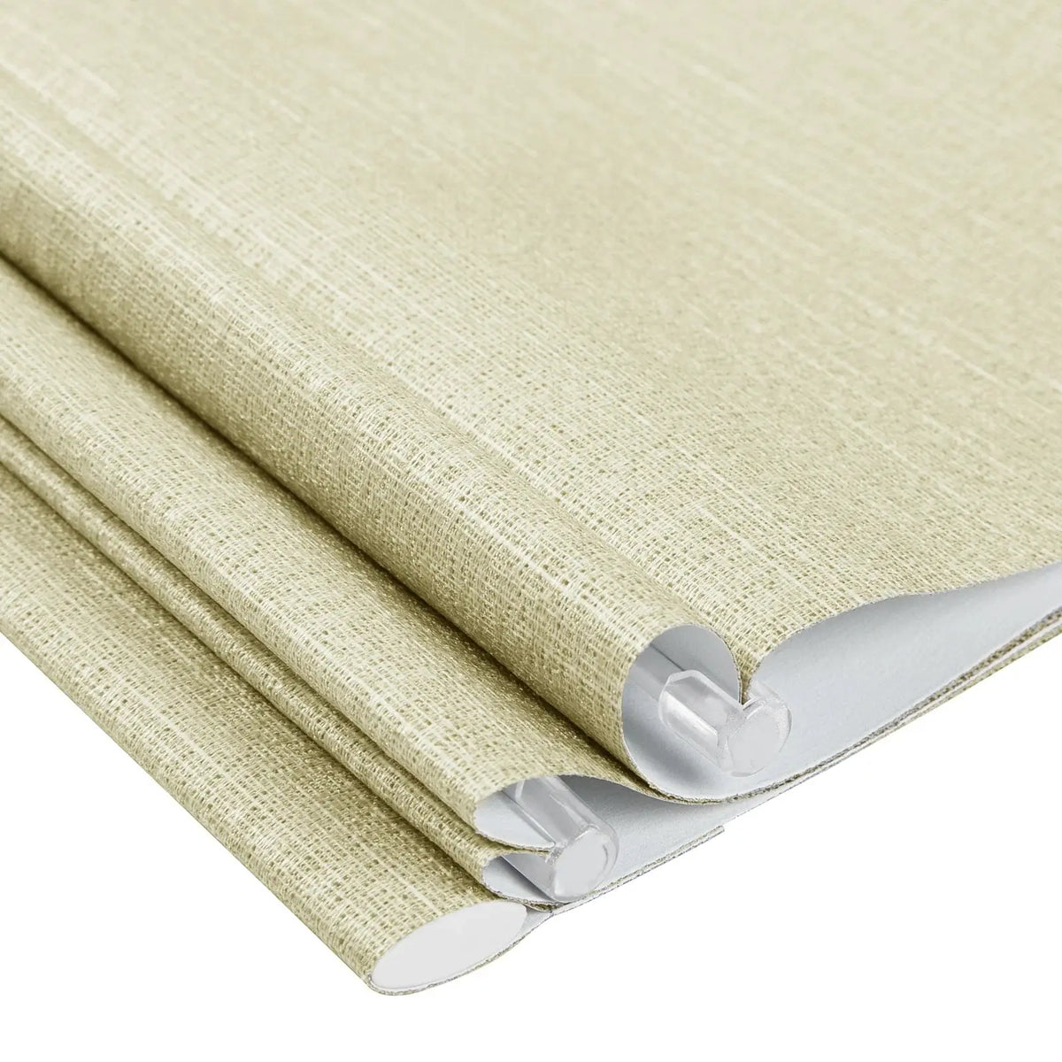 Alvin Motorised Blockout Boutique Roman Blind