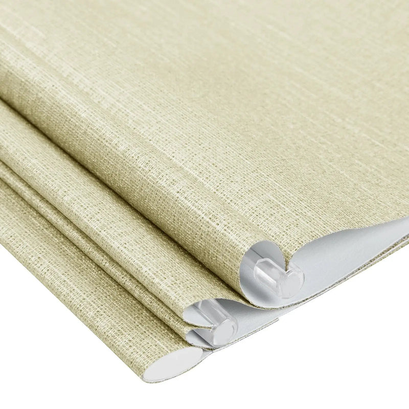 Alvin Motorised Blockout Boutique Roman Blind