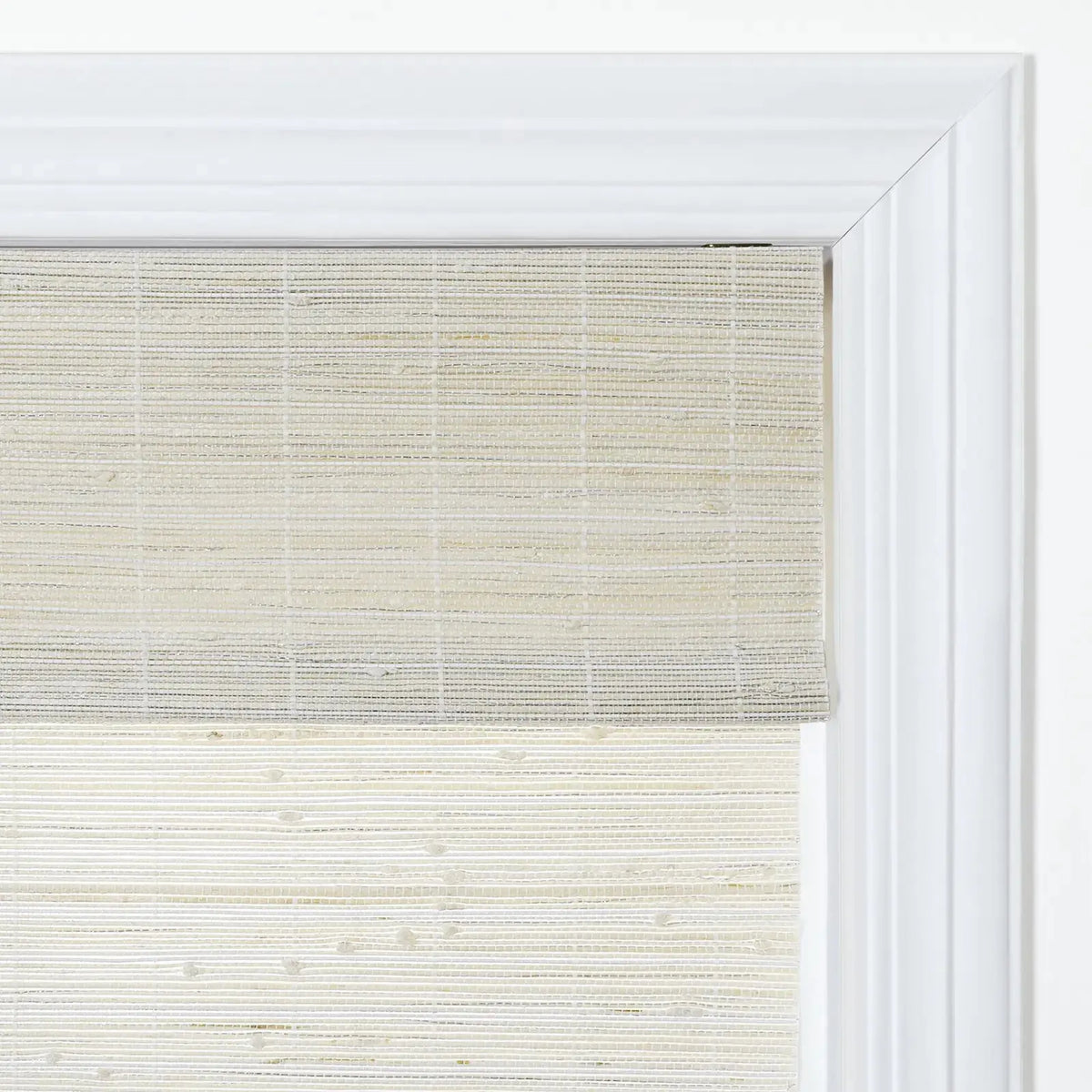 Rae Natural Ramie Jute Woven Wood Blinds - Series D