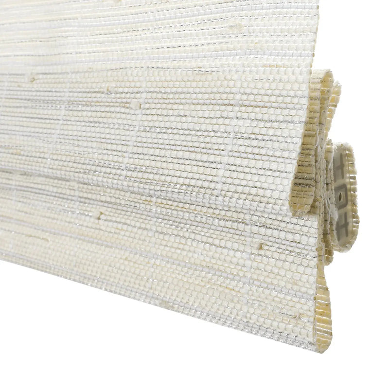 Rae Natural Ramie Jute Woven Wood Blinds - Series D