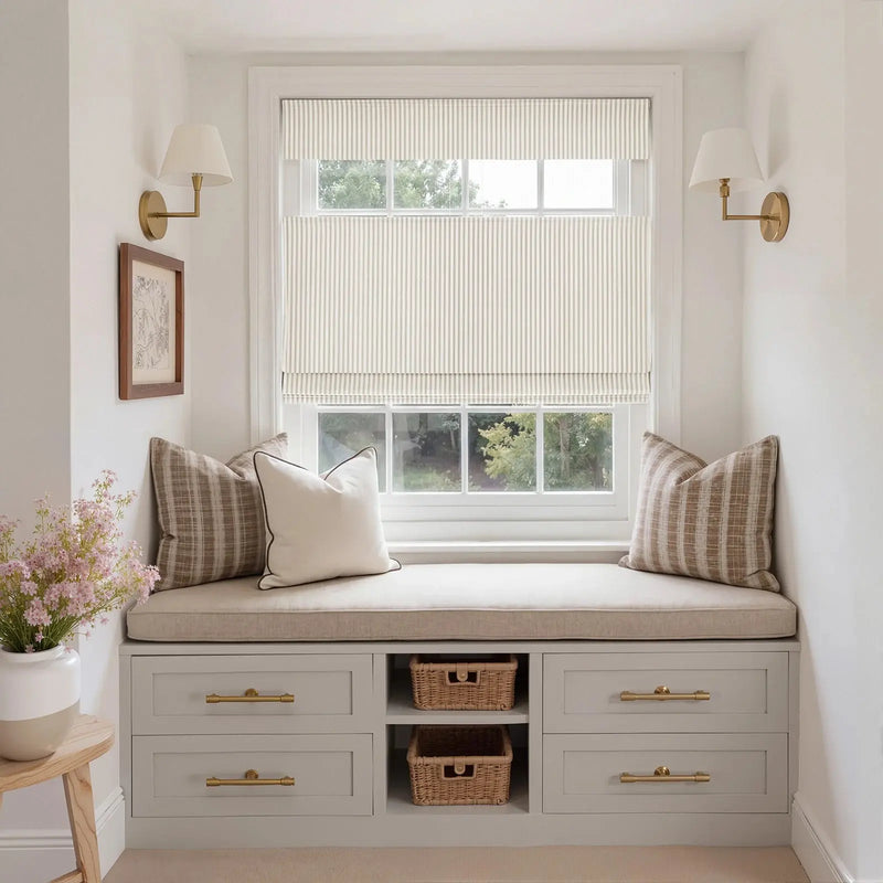 Top Down Bottom Up Roman Blind Cordless
