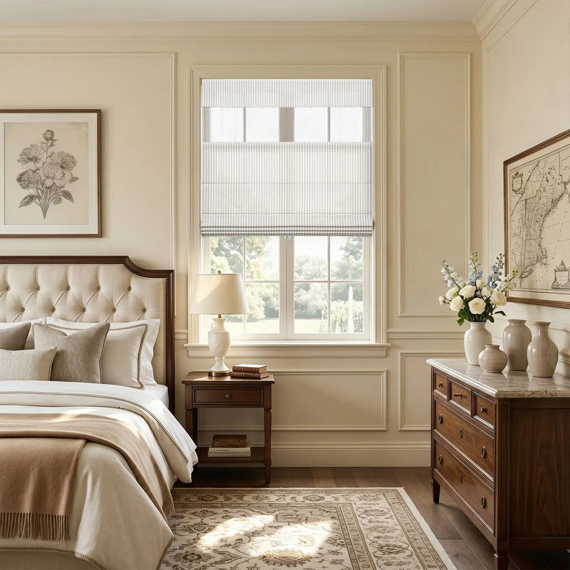 Top Down Bottom Up Roman Blind Cordless