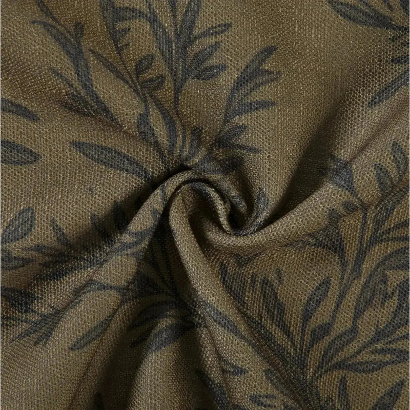 Sara Le x TWOPAGES Vintage Printed Linen Pleated Curtains