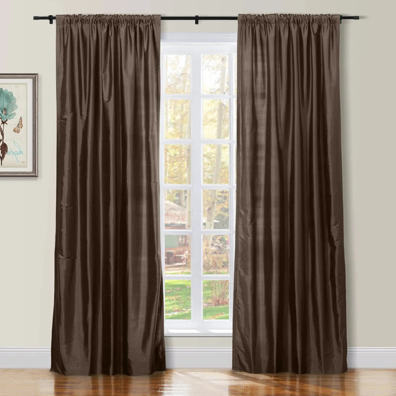 Selman Dupioni Silk Soft Top Curtain
