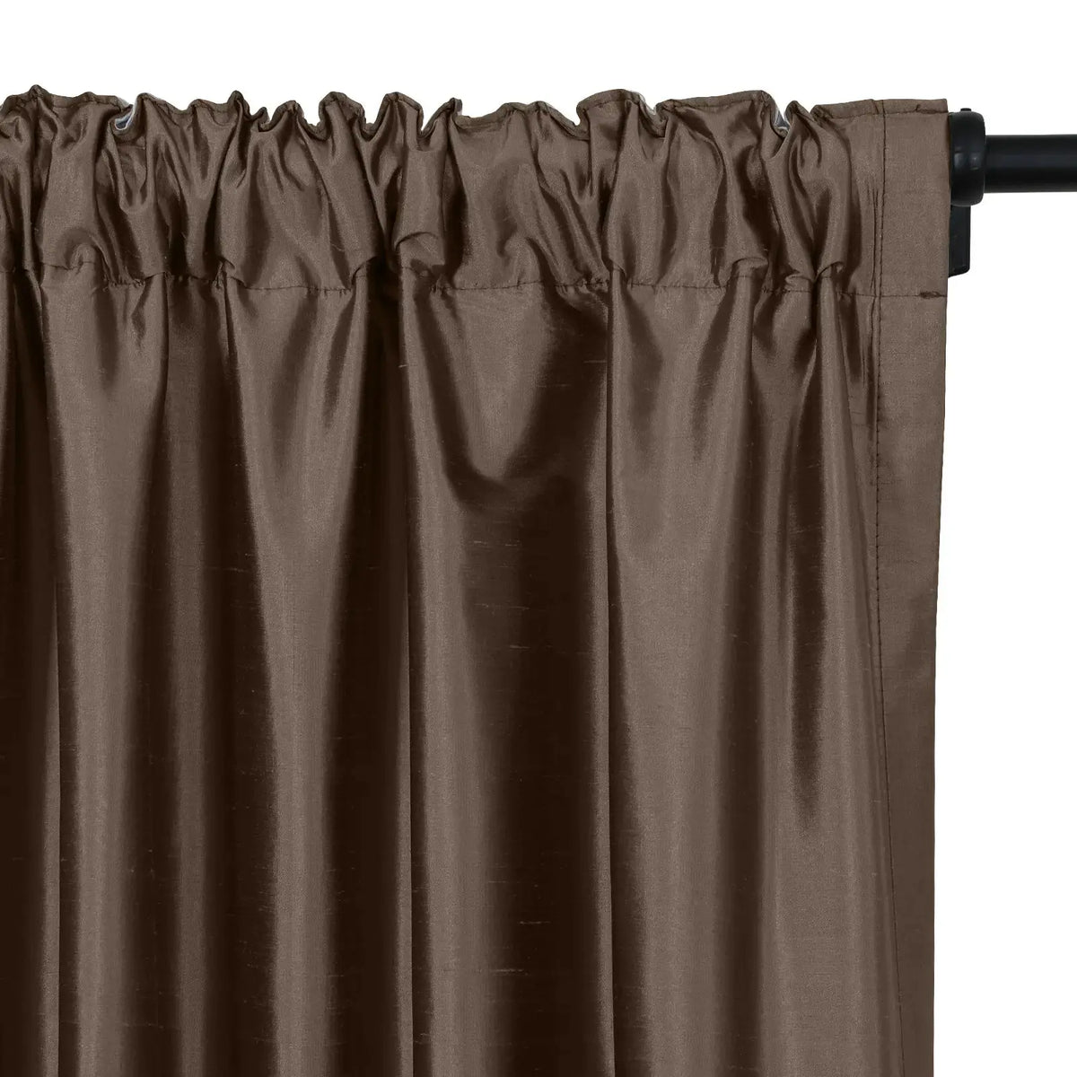 Selman Dupioni Silk Soft Top Curtain