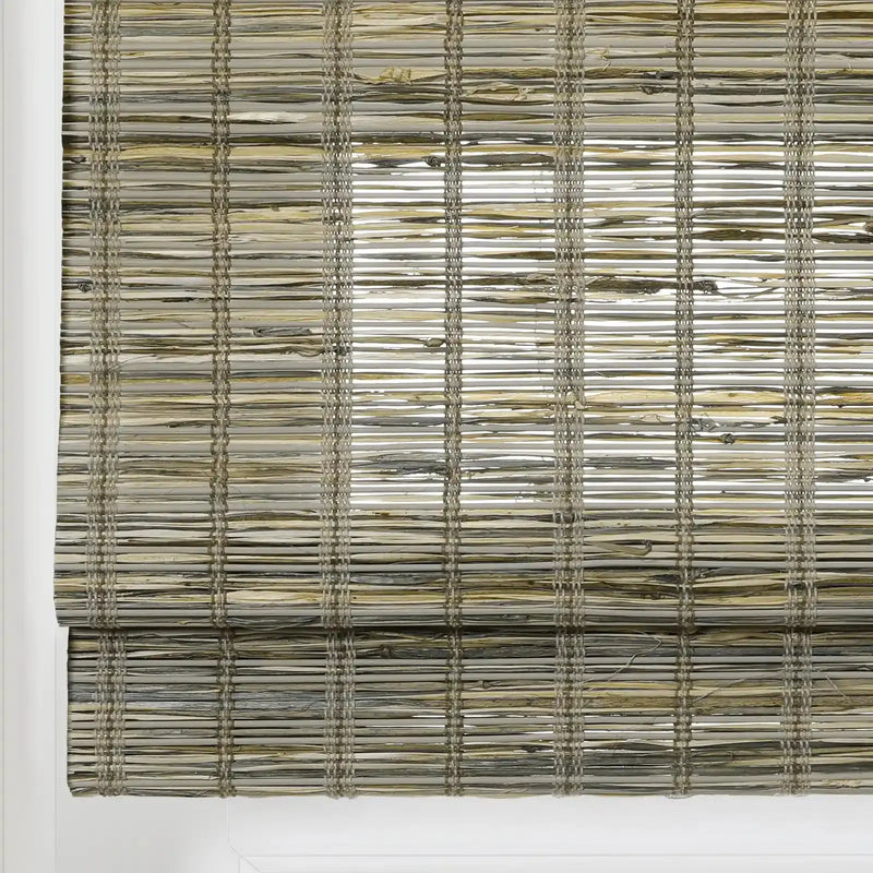 Rae Natural Ramie Jute Woven Wood Blinds - Series D
