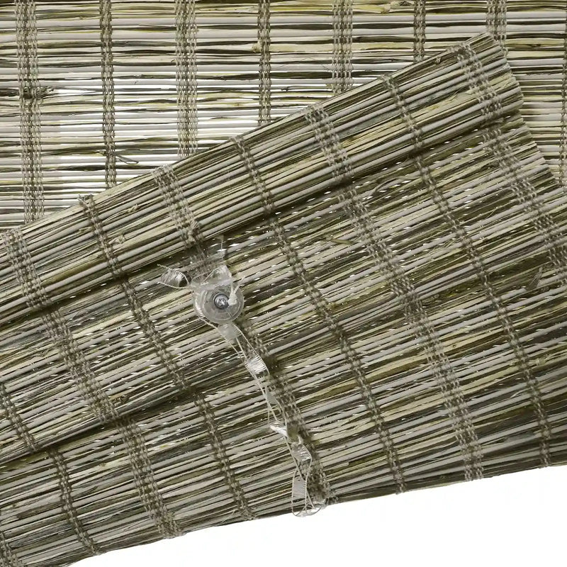 Rae Natural Ramie Jute Woven Wood Blinds - Series D