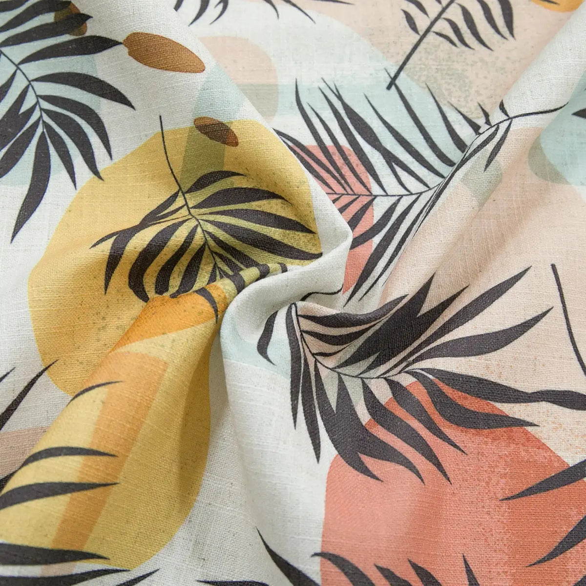 Holly Botanical Boho Pleated Curtains