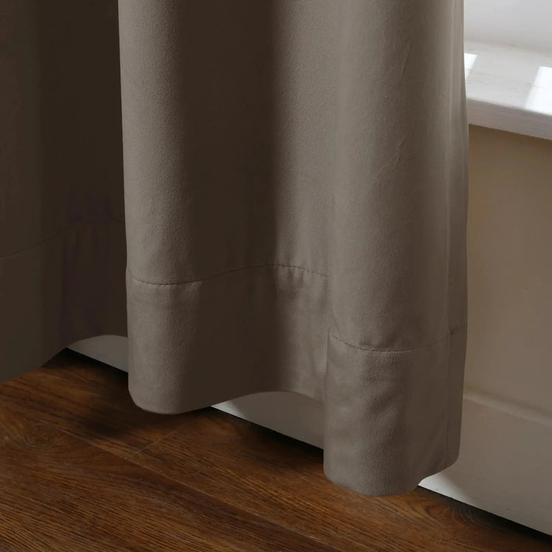 Birkin Velvet Pleated Curtains