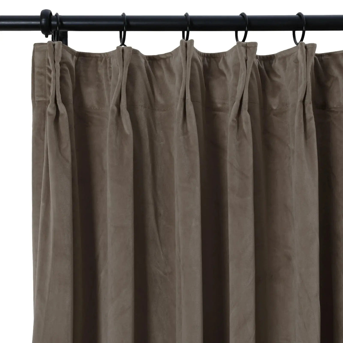 Birkin Velvet Pleated Curtains