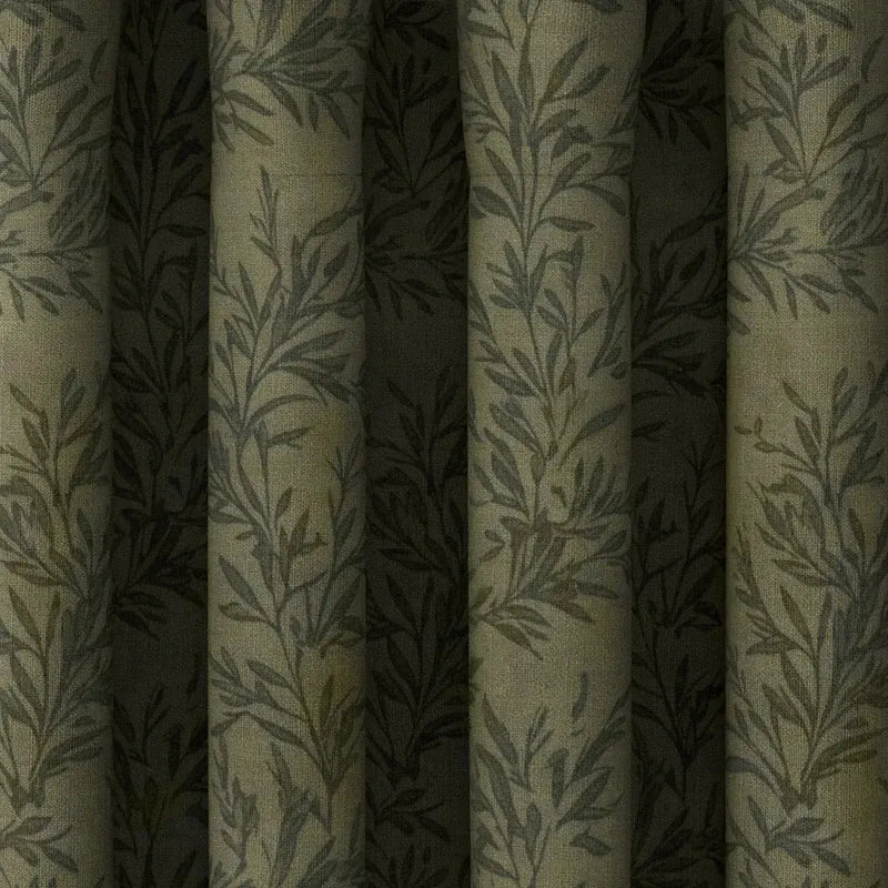 Sara Le Print Linen Drapery Pleated -TWOPAGES
