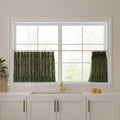 Sara Le x TWOPAGES Vintage Printed Linen Café Curtains
