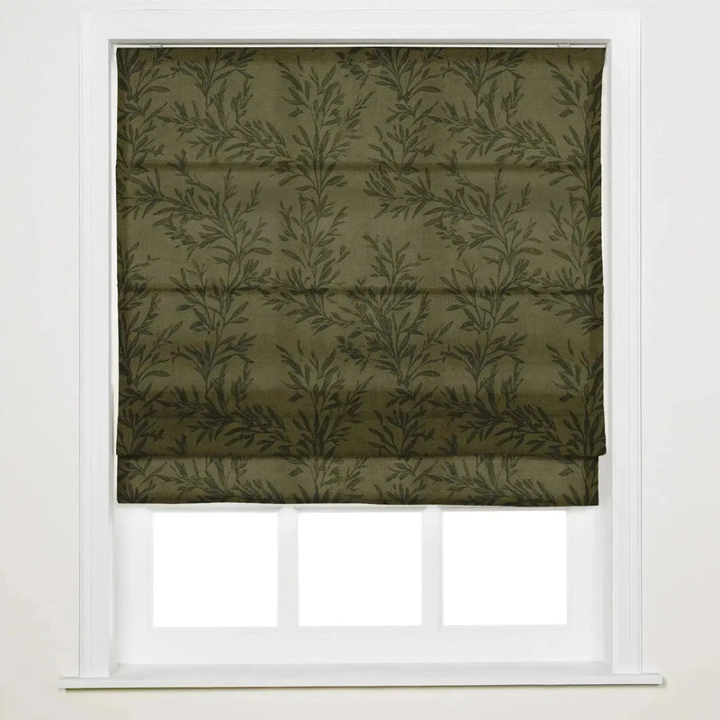 Sara Le x TWOPAGES Printed Linen Roman Blind Cordless