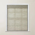 Rae Natural Ramie Flax Woven Wood Blinds - Series C