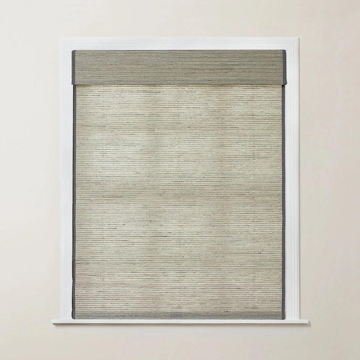 Rae Natural Ramie Flax Woven Wood Blinds - Series C
