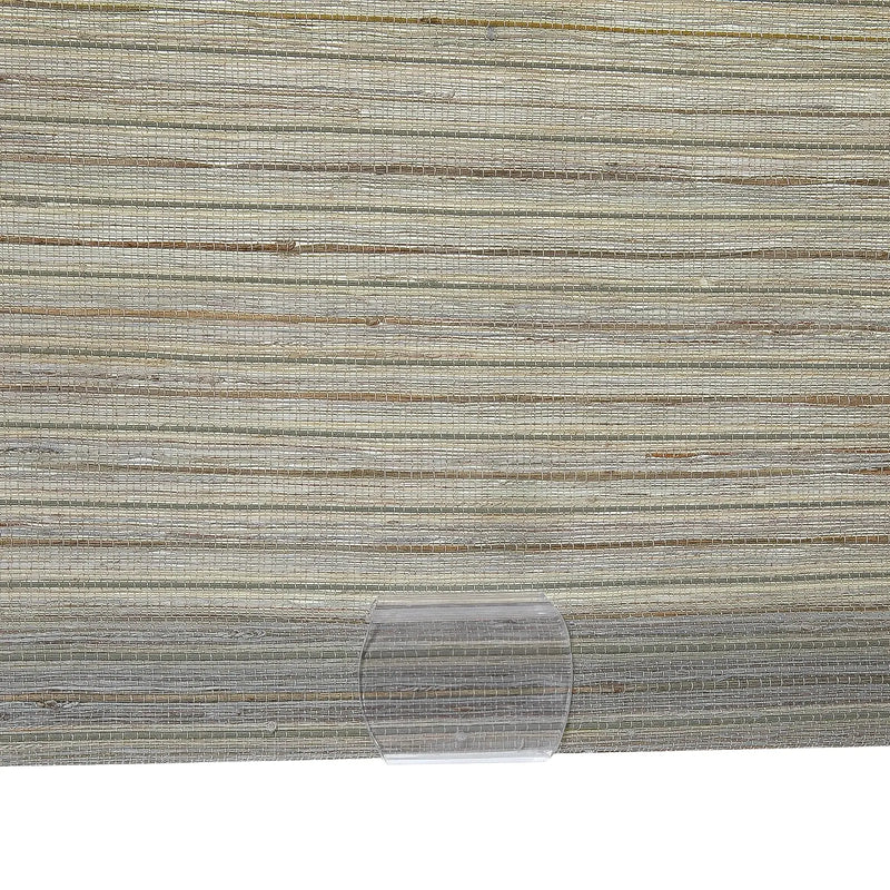 Rae Natural Ramie Flax Woven Wood Blinds - Series C