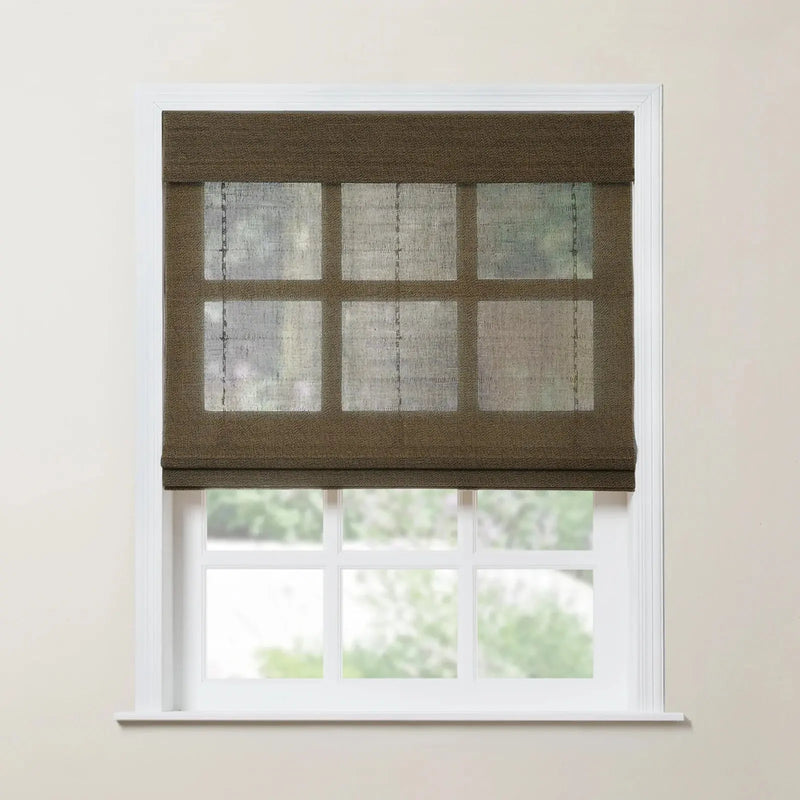Rae Natural Ramie Bamboo Woven Blinds - Series P