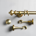 Arno Single Decorative Curtain Rod with Rings