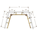 Cato Bay Window Curtain Traverse Rod