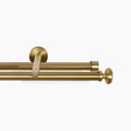 Cato Double Decorative Traverse Curtain Rod