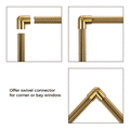 Cato Bay Window Curtain Traverse Rod