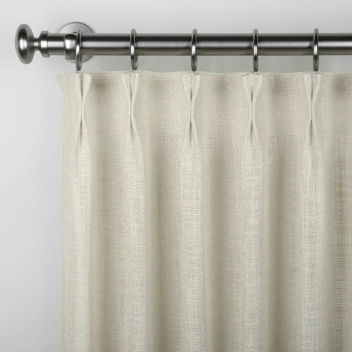 Arno Single Decorative Curtain Rod with Rings