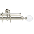 Arno Double Decorative Curtain Rod with Rings- -TWOPAGES