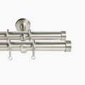 Arno Double Decorative Curtain Rod with Rings- -TWOPAGES