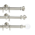 Arno Single Decorative Curtain Rod with Rings